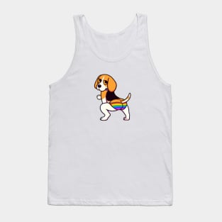 Twerking Beagle Tank Top